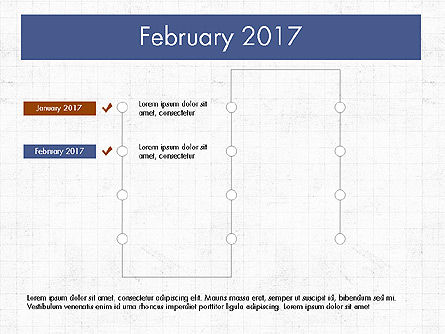 Concepto de cronograma, Diapositiva 3, 04015, Timelines & Calendars — PoweredTemplate.com