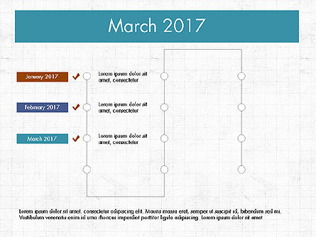 Concepto de cronograma, Diapositiva 4, 04015, Timelines & Calendars — PoweredTemplate.com