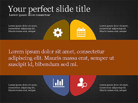 Présentation de l'entreprise avec des organigrammes, Diapositive 16, 04016, Modèles commerciaux — PoweredTemplate.com