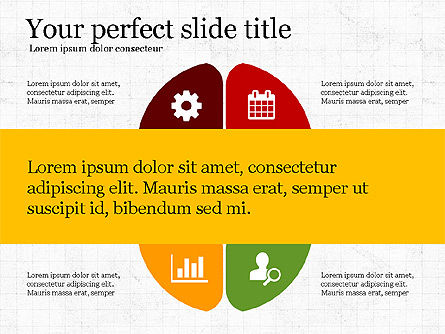 Presentasi Perusahaan Dengan Grafik Org, Slide 8, 04016, Model Bisnis — PoweredTemplate.com