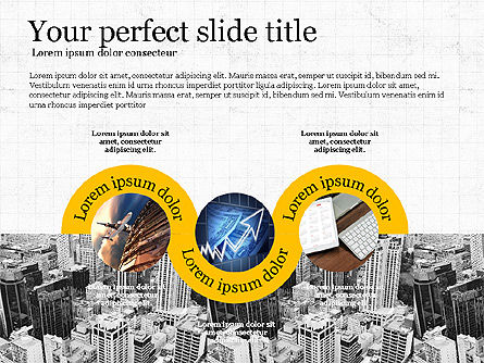 Plate-forme de présentation de profil d'entreprise, Diapositive 3, 04023, Modèles de présentations — PoweredTemplate.com