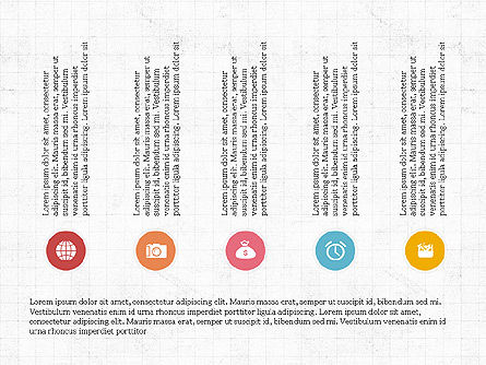 Social Media Flat Designed Presentation Concept, Slide 5, 04024, Presentation Templates — PoweredTemplate.com