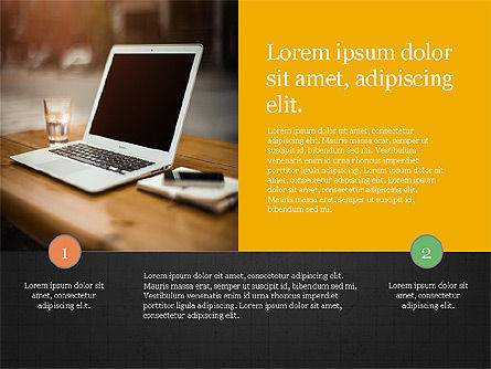 Corporate Presentation Template, Slide 16, 04025, Presentation Templates — PoweredTemplate.com