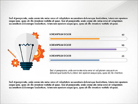 Plantilla de presentación moderna en estilo de diseño plano, Diapositiva 3, 04026, Plantillas de presentación — PoweredTemplate.com
