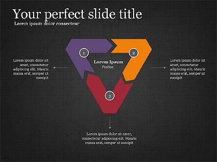 Concept de présentation de processus métier, Diapositive 16, 04030, Graphiques organisationnels — PoweredTemplate.com