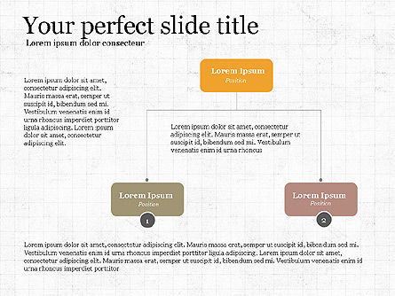 Concepto de presentación de procesos empresariales, Diapositiva 7, 04030, Organigramas — PoweredTemplate.com