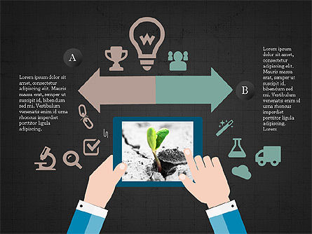 Mobiele toepassingen infographics, Dia 9, 04031, Infographics — PoweredTemplate.com