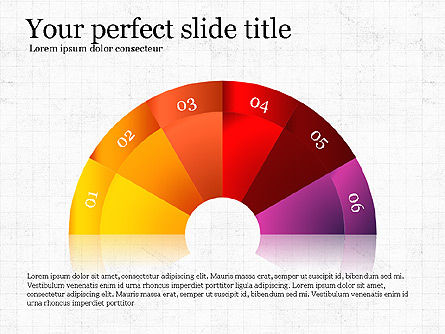 Koleksi Diagram Panggung, Templat PowerPoint, 04032, Bentuk — PoweredTemplate.com