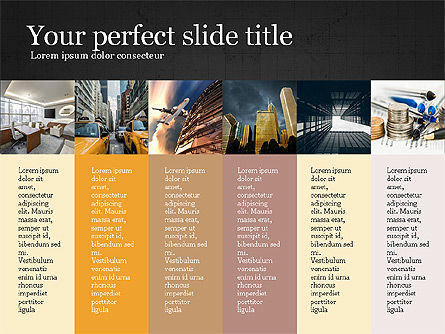 Brochure presentatiesjabloon, Dia 12, 04033, Presentatie Templates — PoweredTemplate.com
