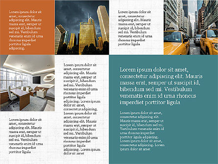 Brochure presentatiesjabloon, Dia 2, 04033, Presentatie Templates — PoweredTemplate.com