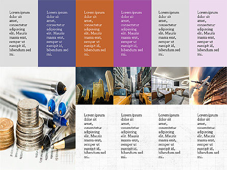 Brochure Presentation Template, Slide 3, 04033, Presentation Templates — PoweredTemplate.com