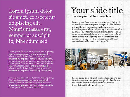 Brochure presentatiesjabloon, Dia 6, 04033, Presentatie Templates — PoweredTemplate.com