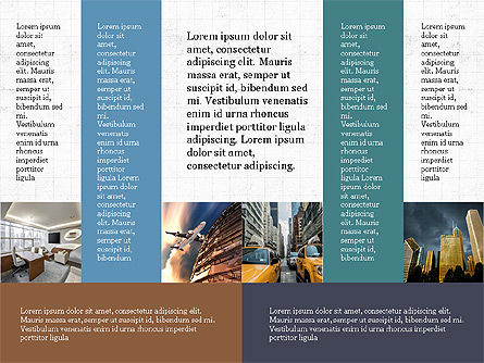 Brochure presentatiesjabloon, Dia 8, 04033, Presentatie Templates — PoweredTemplate.com