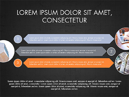 Agenda Slide Deck, Diapositiva 16, 04035, Diagramas de la etapa — PoweredTemplate.com