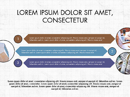 Diapositiva ponte Agenda, Slide 8, 04035, Diagrammi Palco — PoweredTemplate.com