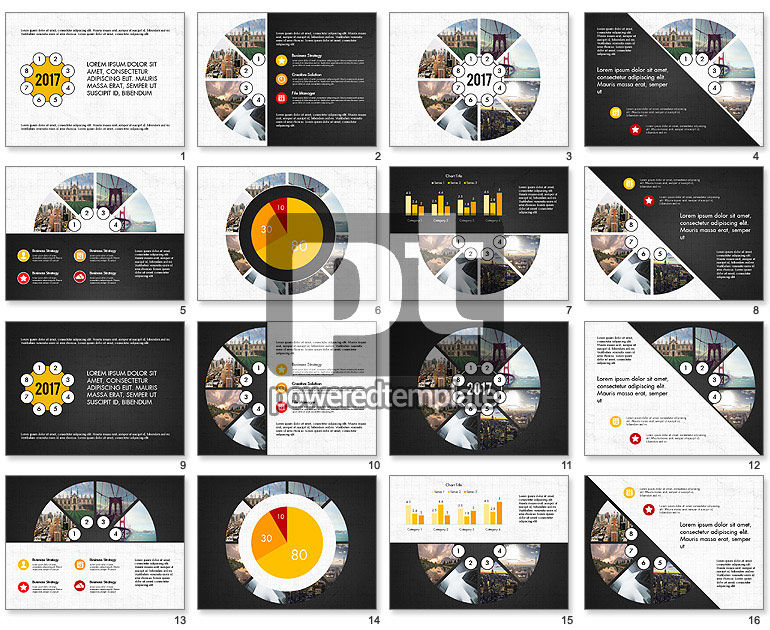 Round Diagram Presentation Concept