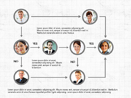 Modèle de diagramme de flux de partenariat, Diapositive 5, 04039, Organigrammes — PoweredTemplate.com