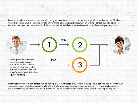 Modèle de diagramme de flux de partenariat, Diapositive 8, 04039, Organigrammes — PoweredTemplate.com