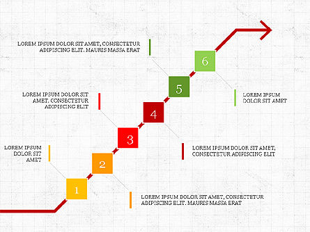 Raccolta infografica Timeline, Slide 3, 04042, Timelines & Calendars — PoweredTemplate.com
