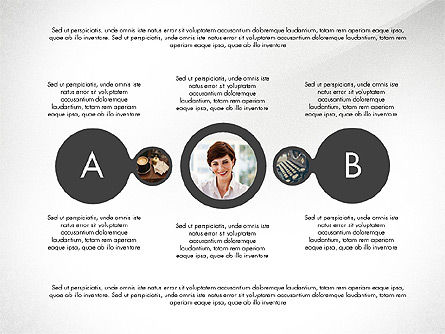 Concept de présentation du milieu de travail, Diapositive 2, 04043, Graphiques organisationnels — PoweredTemplate.com