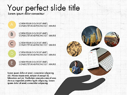 Modèle de présentation créative de l'entreprise, Diapositive 4, 04044, Modèles de présentations — PoweredTemplate.com