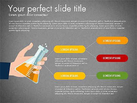 Konsep Presentasi Oracle, Slide 12, 04046, Bagan Organisasi — PoweredTemplate.com