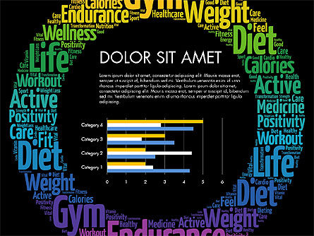 Health Report Concept, Slide 12, 04047, Data Driven Diagrams and Charts — PoweredTemplate.com