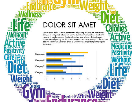 Health Report Concept, Slide 4, 04047, Data Driven Diagrams and Charts — PoweredTemplate.com