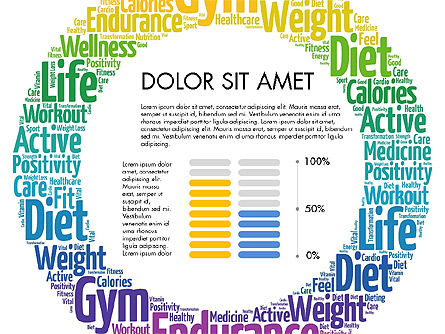 Health Report Concept, Slide 7, 04047, Data Driven Diagrams and Charts — PoweredTemplate.com