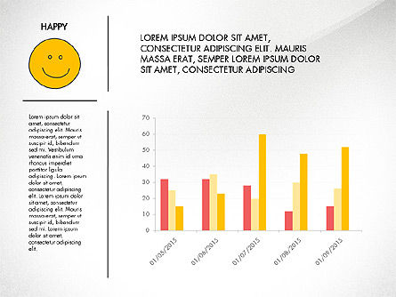 Emociones Presentación Concepto, Diapositiva 4, 04048, Plantillas de presentación — PoweredTemplate.com