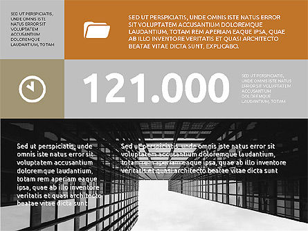 Modèle de présentation de la brochure d'entreprise, Diapositive 10, 04052, Modèles de présentations — PoweredTemplate.com