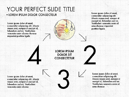 Concepto Simple de Presentación, Diapositiva 2, 04053, Organigramas — PoweredTemplate.com