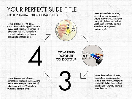 Simple Presentation Concept, Slide 3, 04053, Organizational Charts — PoweredTemplate.com