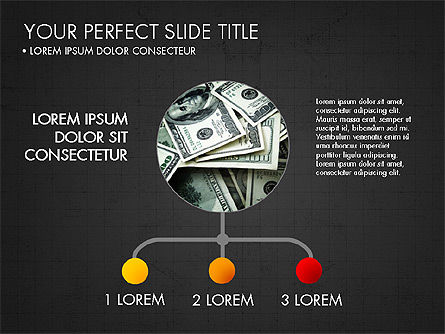 Konsep Presentasi Sederhana, Slide 9, 04053, Bagan Organisasi — PoweredTemplate.com