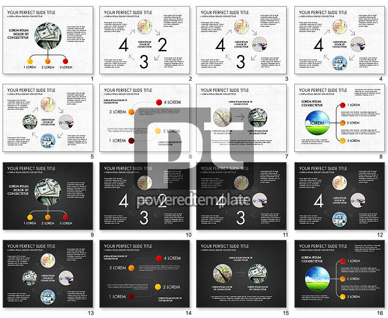 Eenvoudige presentatieconcept