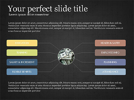 Concepto de presentación del compromiso de los empleados, Diapositiva 9, 04055, Modelos de negocios — PoweredTemplate.com