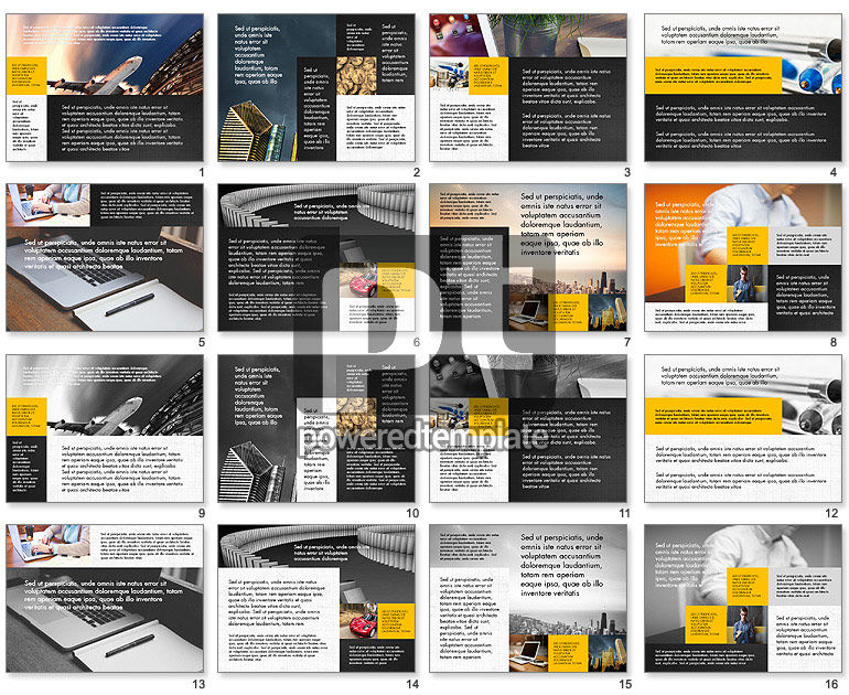 Modern Brochure Presentation Template