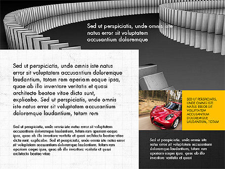 Modèle de présentation de brochure moderne, Diapositive 14, 04056, Modèles de présentations — PoweredTemplate.com