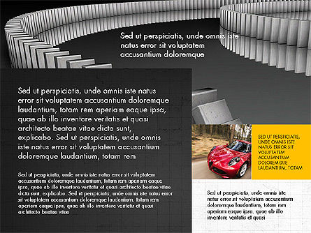 Brochure moderno modello di presentazione, Slide 6, 04056, Modelli Presentazione — PoweredTemplate.com