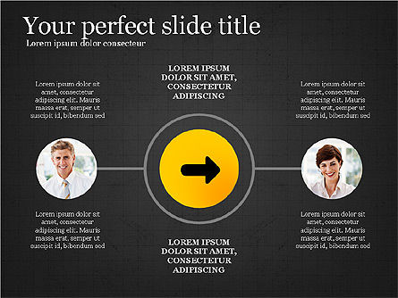 Konsep Presentasi Manajemen Staf, Slide 10, 04057, Templat Presentasi — PoweredTemplate.com