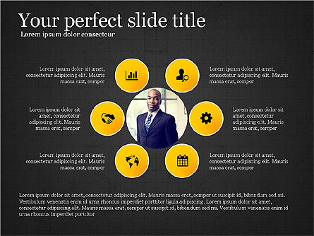 Concepto de Presentación de Gestión de Personal, Diapositiva 13, 04057, Plantillas de presentación — PoweredTemplate.com