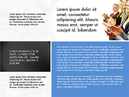 Modèle de présentation de brochure pour les gens d'affaires, Diapositive 5, 04058, Modèles de présentations — PoweredTemplate.com