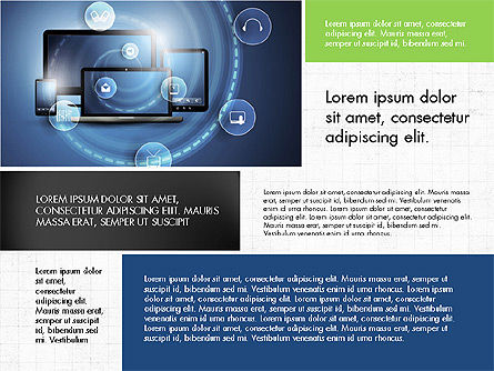 Business People Brochure Presentation Template, Slide 8, 04058, Presentation Templates — PoweredTemplate.com