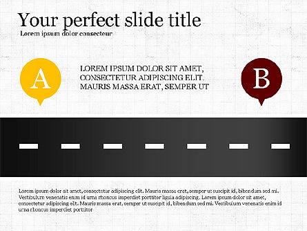 Flat Design Infographic Shapes, Slide 3, 04061, Shapes — PoweredTemplate.com
