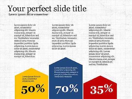 Flat Design Infographic Shapes, Slide 8, 04061, Shapes — PoweredTemplate.com