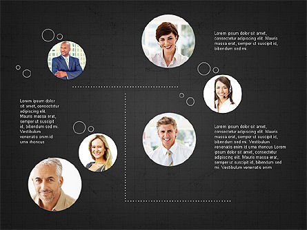 Business networking e concetto di presentazione del team, Slide 12, 04065, Timelines & Calendars — PoweredTemplate.com