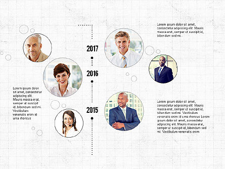 Jaringan Bisnis Dan Konsep Presentasi Tim, Slide 8, 04065, Timelines & Calendars — PoweredTemplate.com