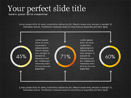 Years Comparison Slide Deck, Slide 11, 04069, Process Diagrams — PoweredTemplate.com