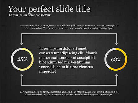Années de comparaison slide deck, Diapositive 13, 04069, Schémas de procédés — PoweredTemplate.com