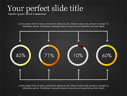 Años Comparación Slide Deck, Diapositiva 15, 04069, Diagramas de proceso — PoweredTemplate.com